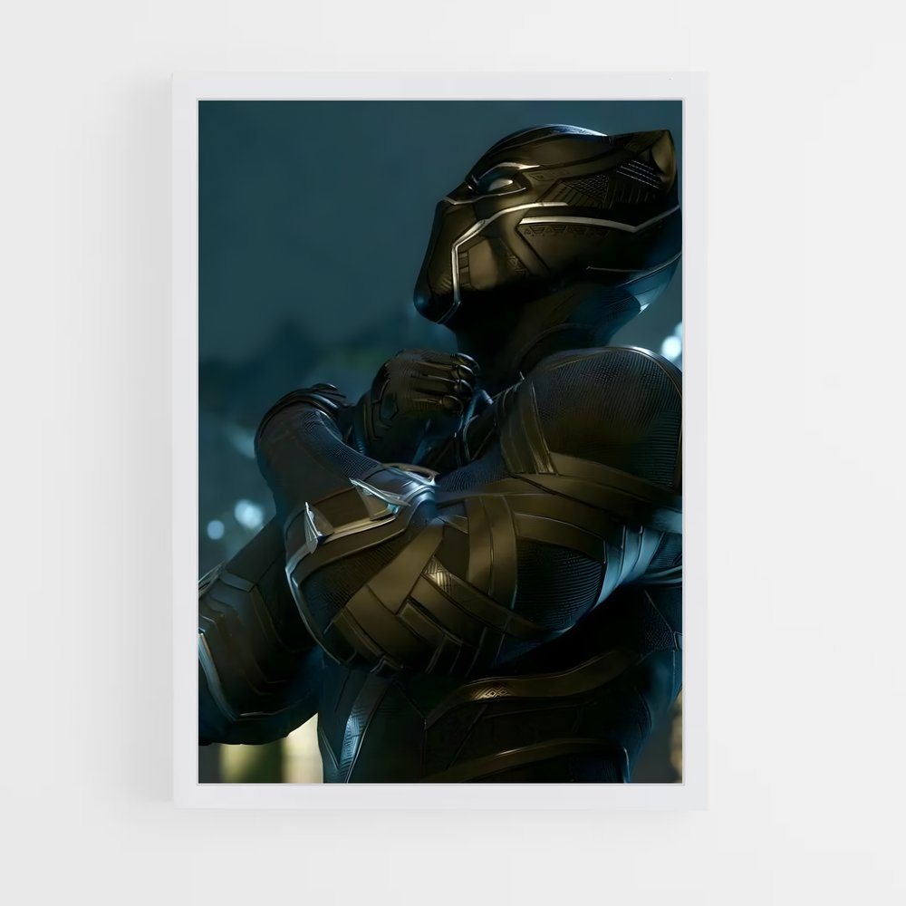 black-panther-5 cadre Blanc