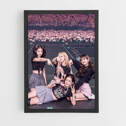 Poster Blackpink Black