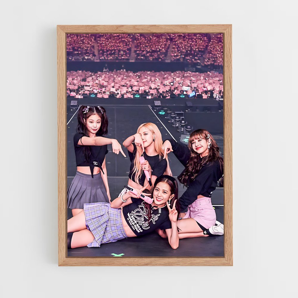 BLACKPINK フォトポスター Poster Blackpink Black | Aesthetic Posters