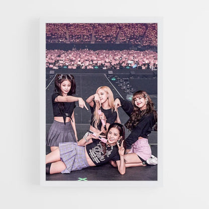 Poster Blackpink Black