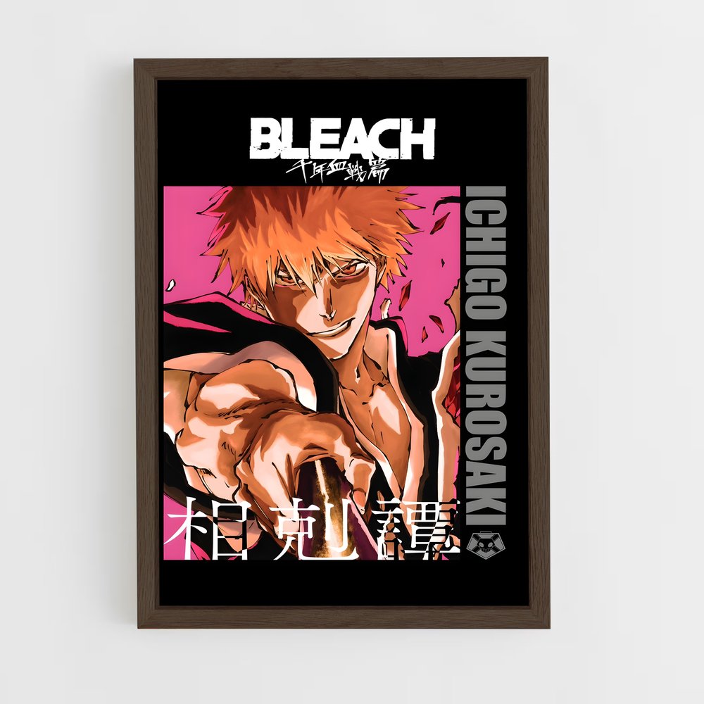 bleach-1 cadre Bois foncé