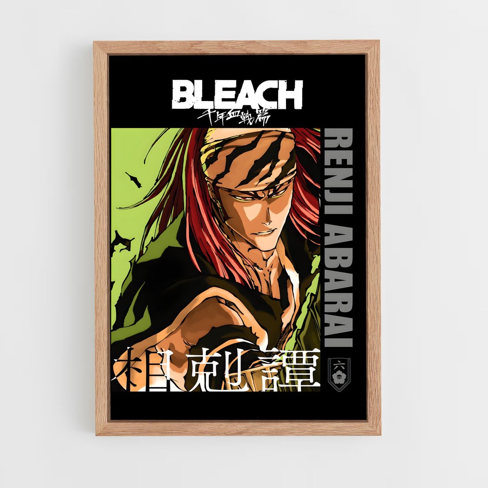 bleach-10 cadre Bois clair
