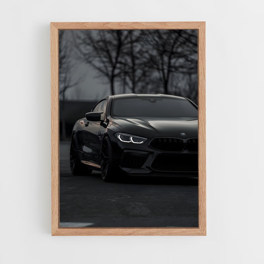 bmw-3 cadre Bois clair