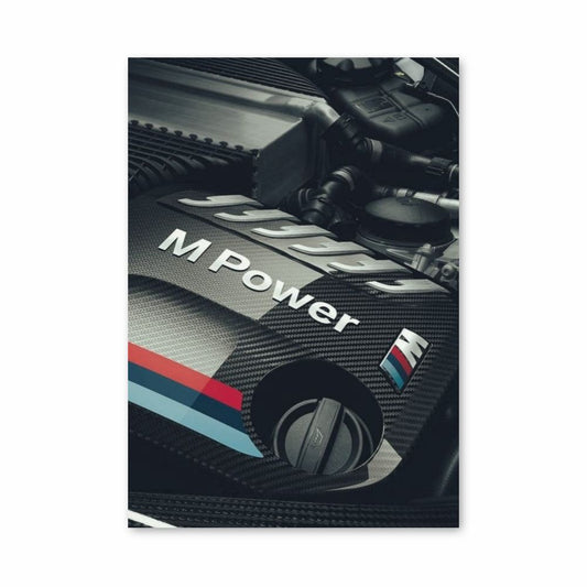 M Power Engine Poster