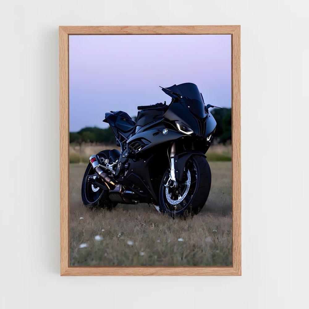 bmw-moto-4 cadre Bois clair