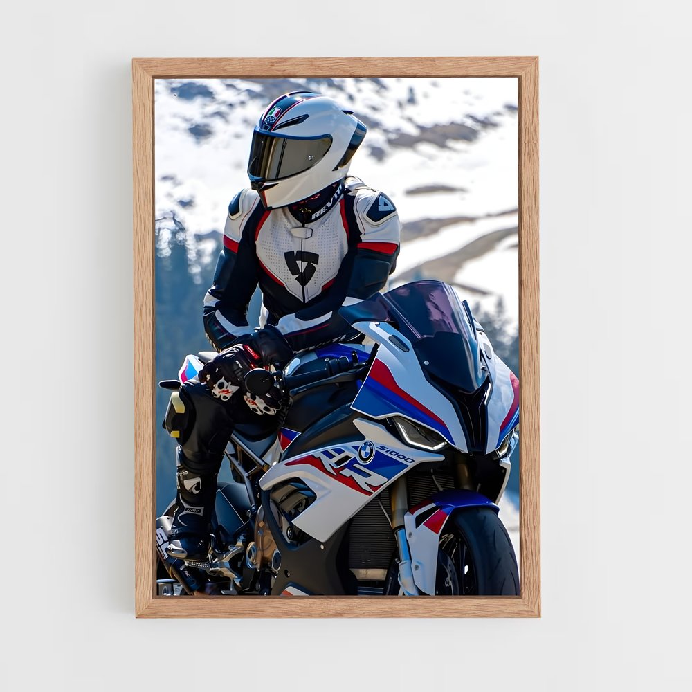 bmw-moto-7 cadre Bois clair