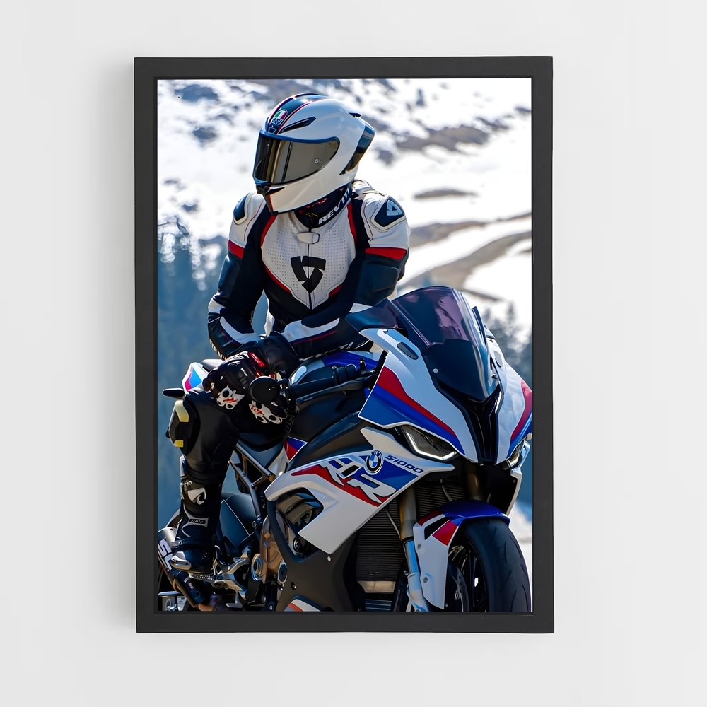 bmw-moto-7 cadre Noir