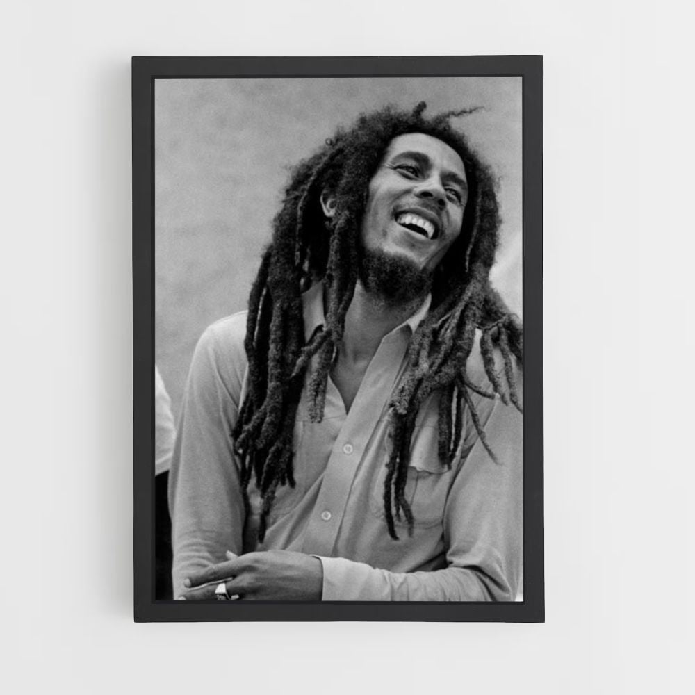 Poster Bob Marley Laughing