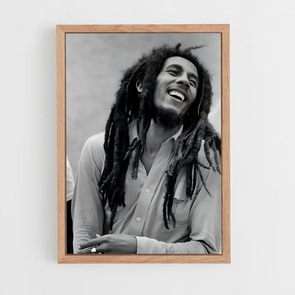 bob-marley-10 cadre Bois clair