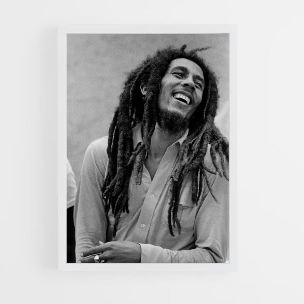 Poster Bob Marley Laughing