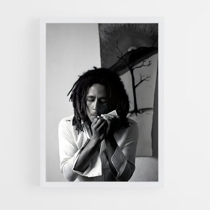 bob-marley-11 cadre Blanc