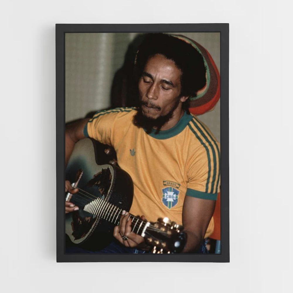 Poster Bob Marley Guitar