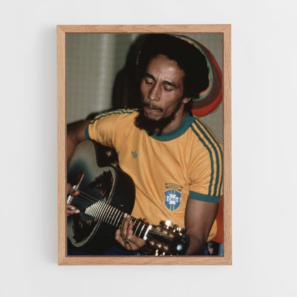 Poster Bob Marley Guitar