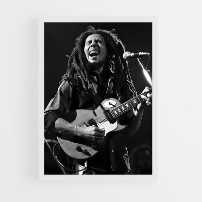 bob-marley-3 cadre Blanc