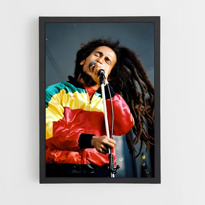 bob-marley-4 cadre Noir