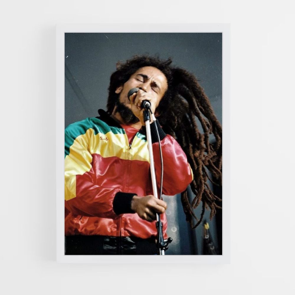 Poster Bob Marley Live