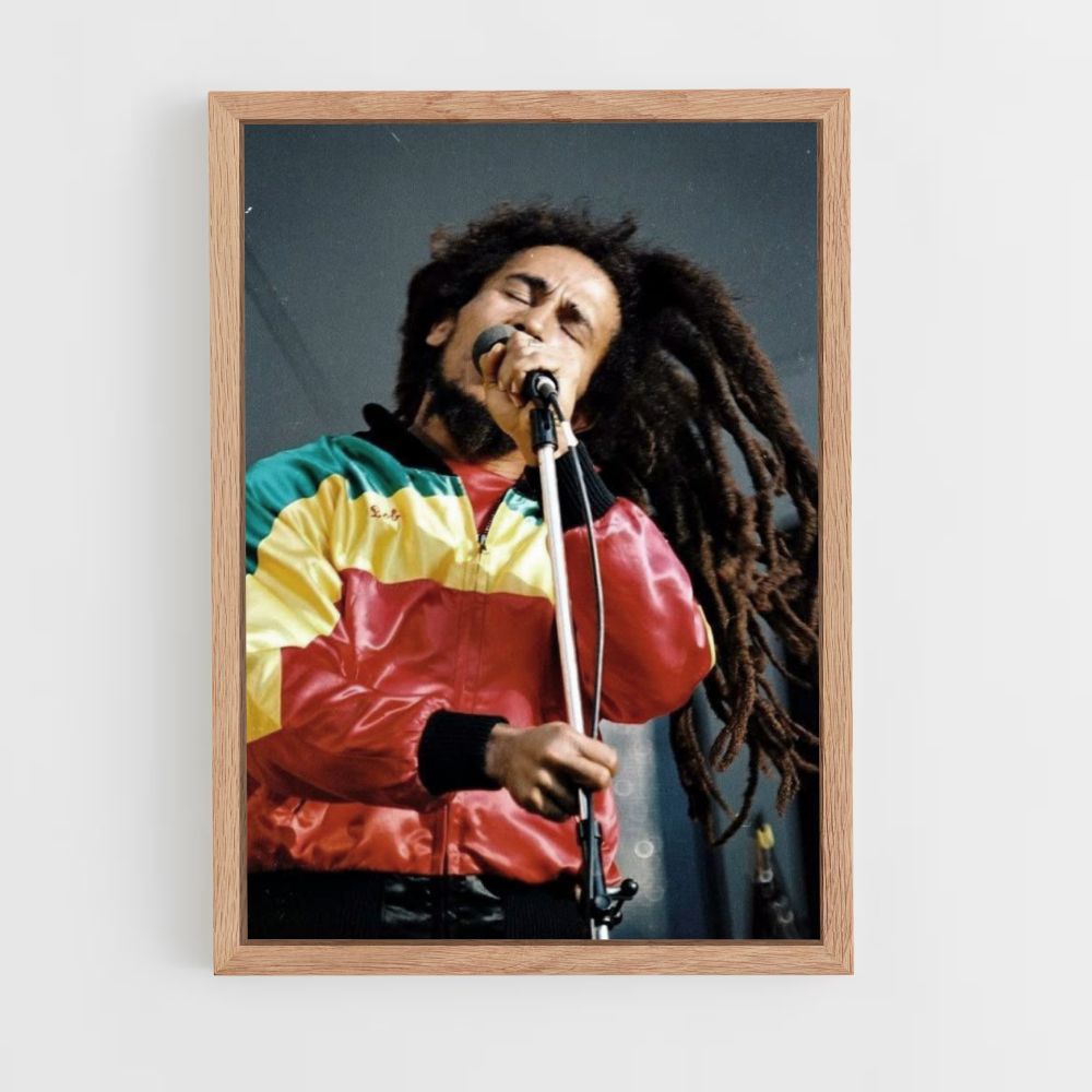Poster Bob Marley Live