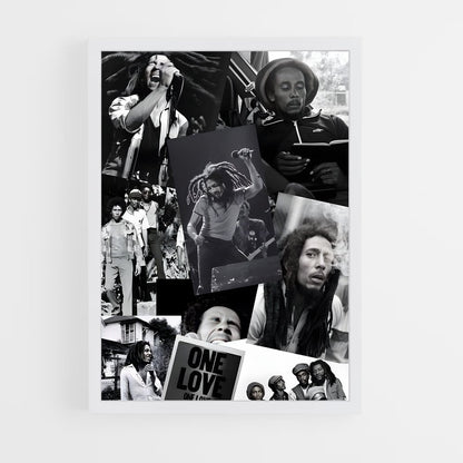 bob-marley-6 cadre Blanc