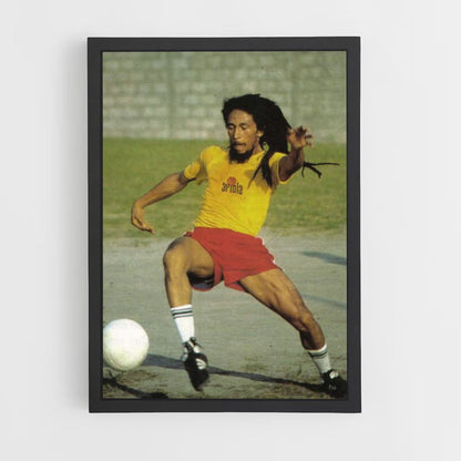 Poster Bob Marley Football