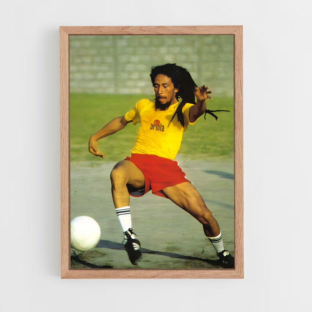 bob-marley-8 cadre Bois clair