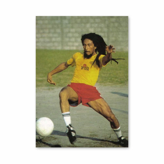 Poster Bob Marley Football