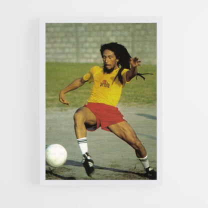 Poster Bob Marley Football