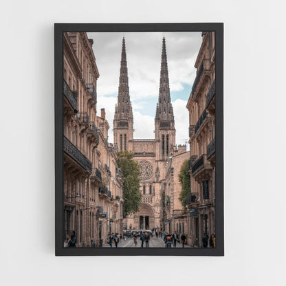 Bordeaux Cathedral Poster