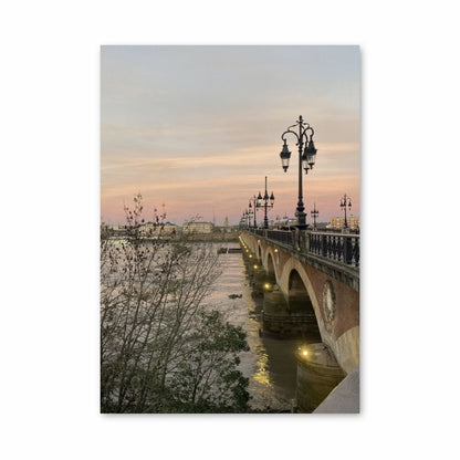 Bordeaux Bridge Poster