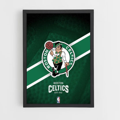 Poster Boston Celtics Groen