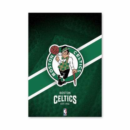 Boston Celtics Green Poster