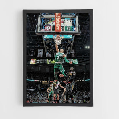 Boston Celtics Dunk Poster