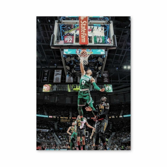 Boston Celtics Dunk Poster