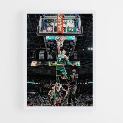 Boston Celtics Dunk Poster