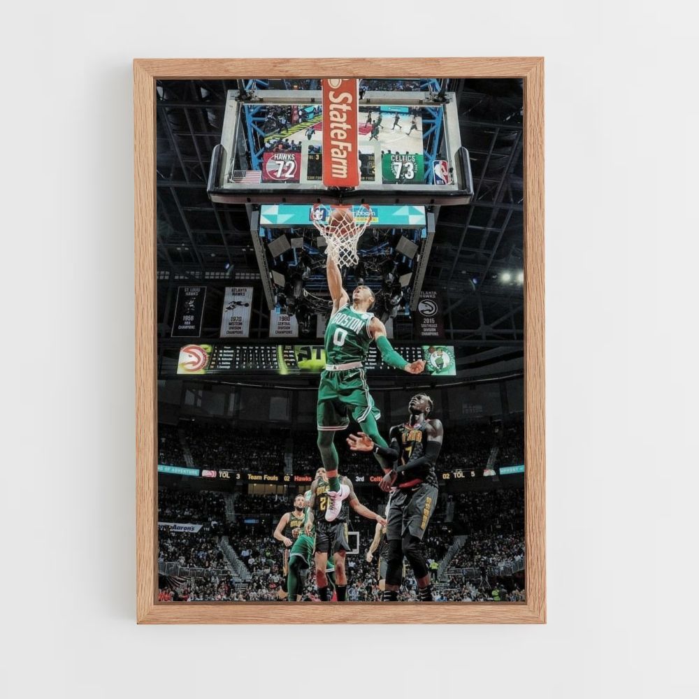 Poster Dunk Boston Celtics