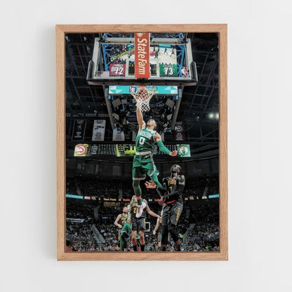 Boston Celtics Dunk Poster