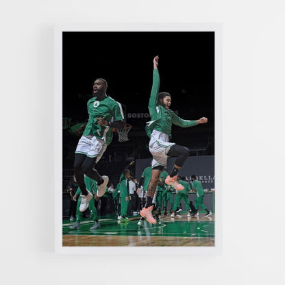 Boston Celtics Jump Poster