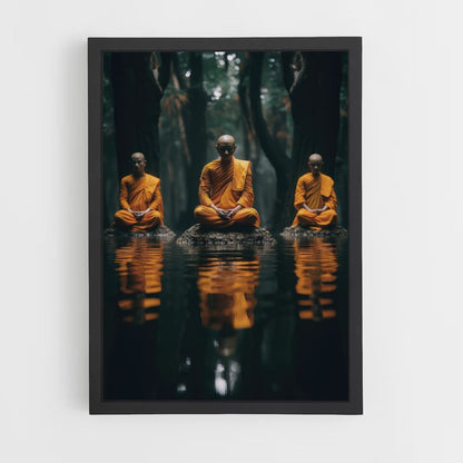 Buddhist Monk Poster