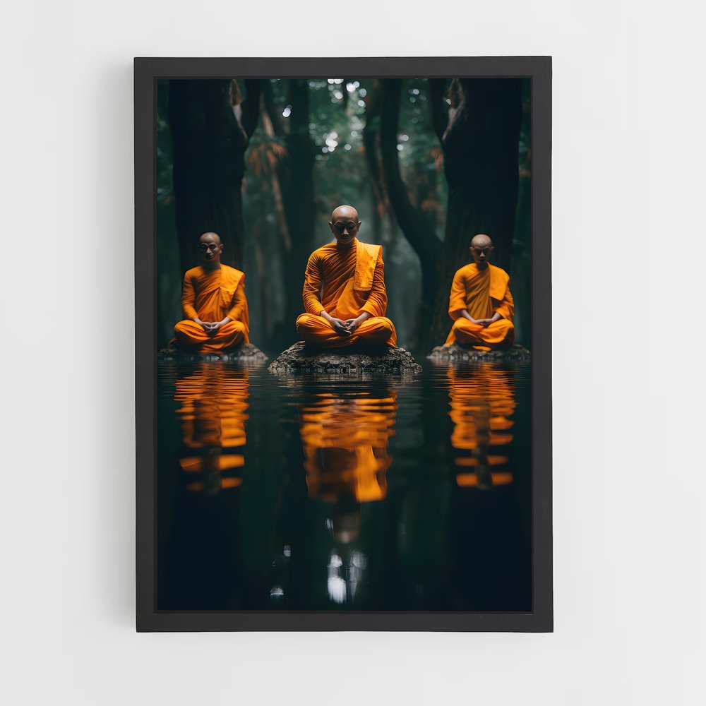 bouddha-1 cadre Noir