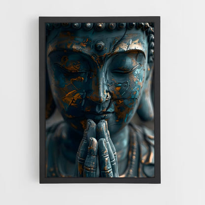 bouddha-4 cadre Noir