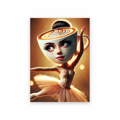 Poster Ballerina Cappuccina Portrait