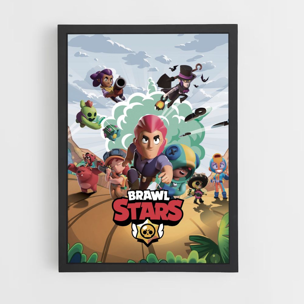 Poster Brawl Star Players