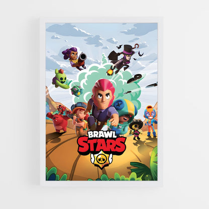 brawl-star-2 cadre Blanc