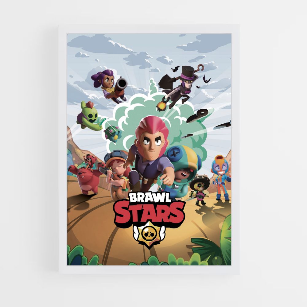 Poster Brawl Star Players