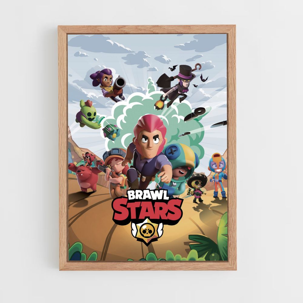 Poster Brawl Star Players