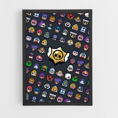 Brawl Star Logo Poster