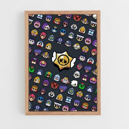 Brawl Star Logo Poster