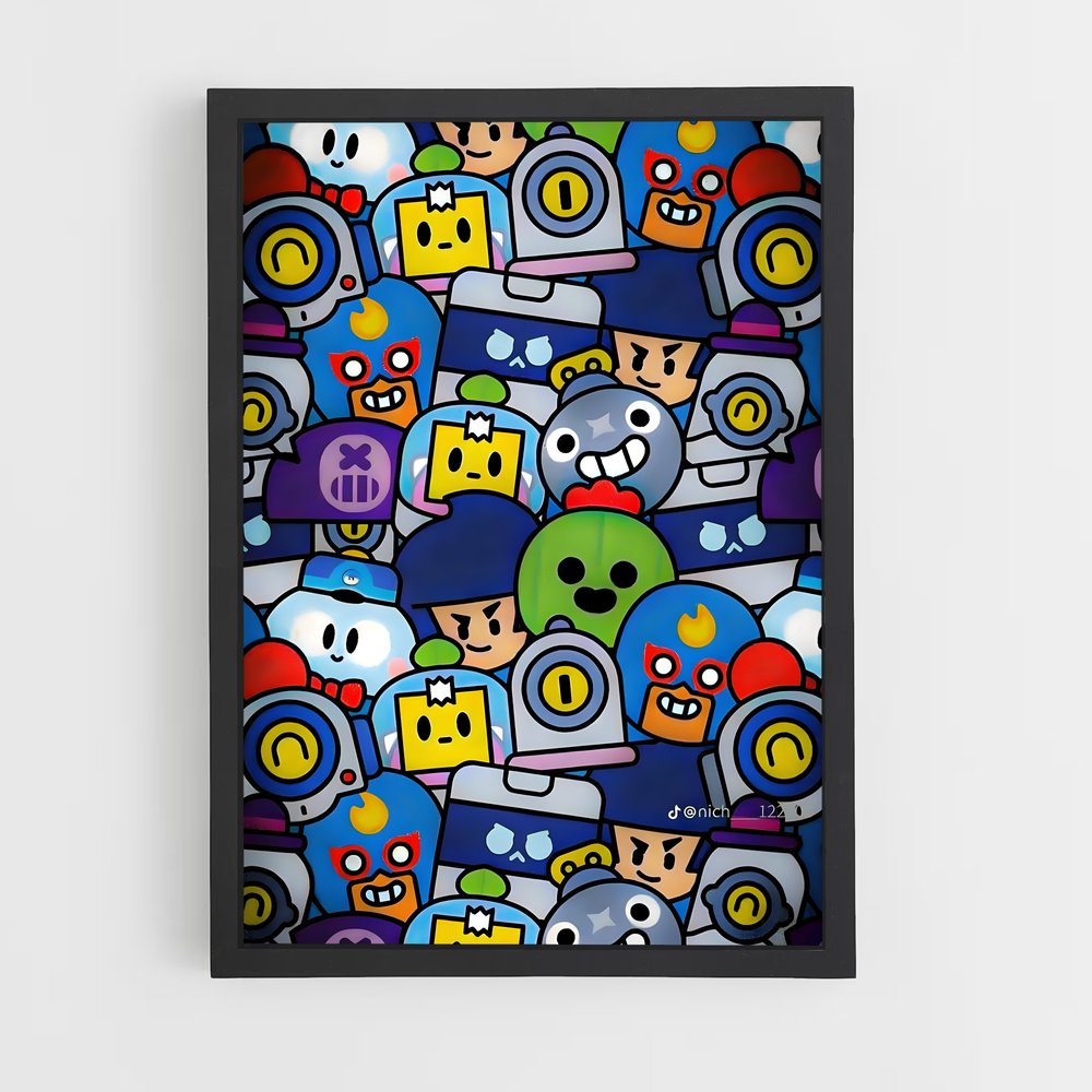 brawl-stars-19 cadre Noir