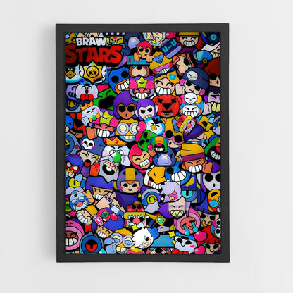 brawl-stars-5 cadre Noir