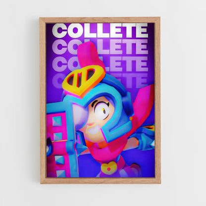 brawl-stars-9 cadre Bois clair