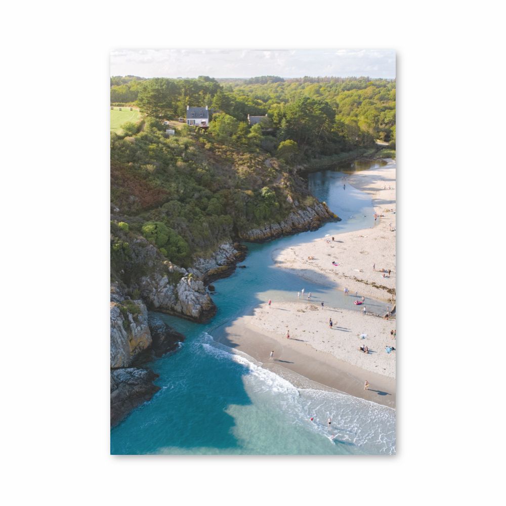 Brittany Beach Poster